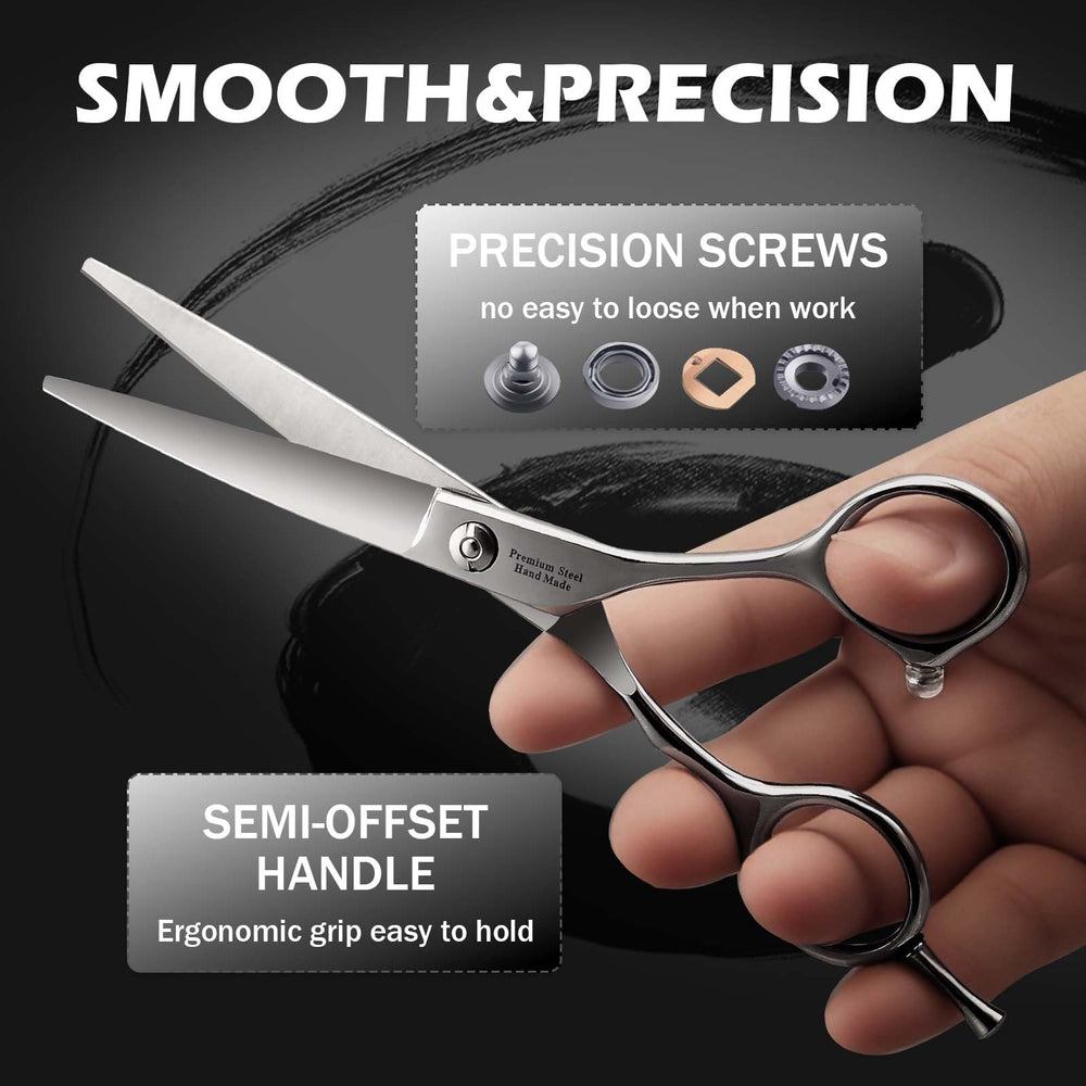 SEIMEIKEN professional scissors tested beyond 10,000 cuts for consistent performance.