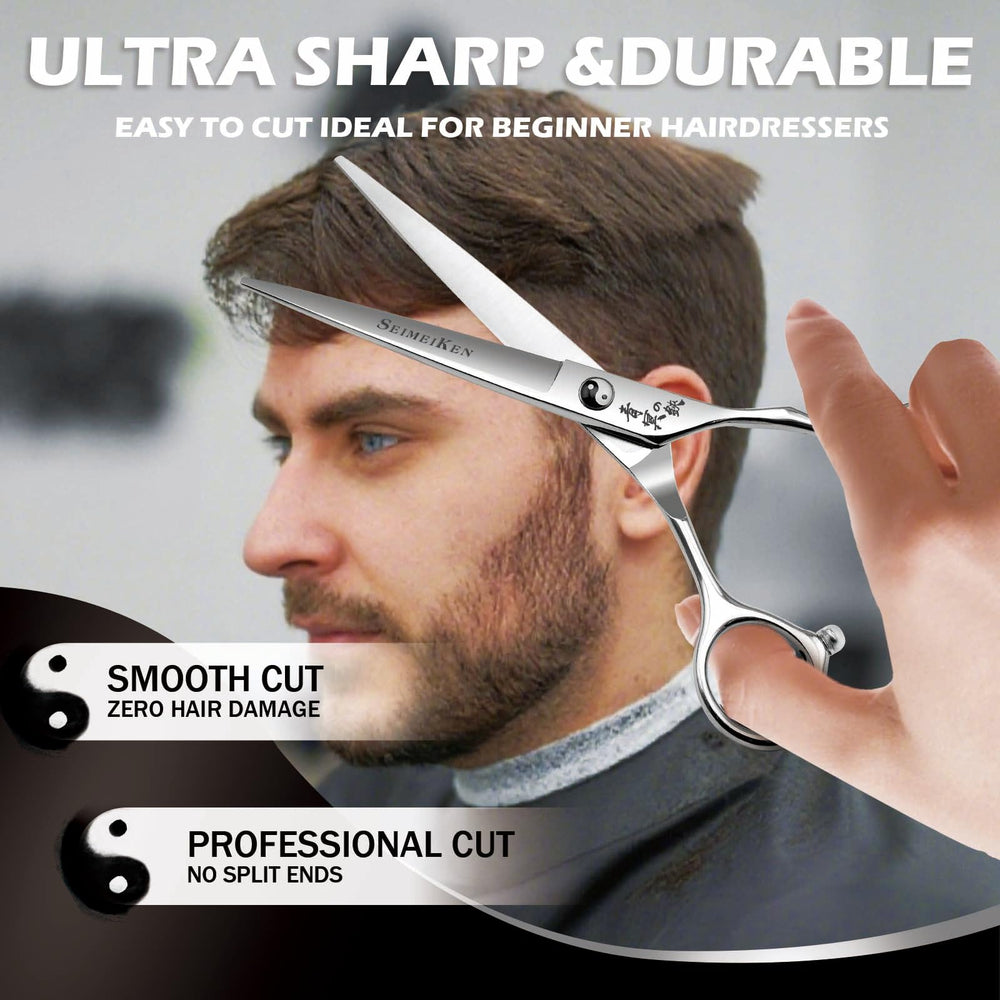 SEIMEIKEN versatile scissors for thick, curly, or wet hair applications.