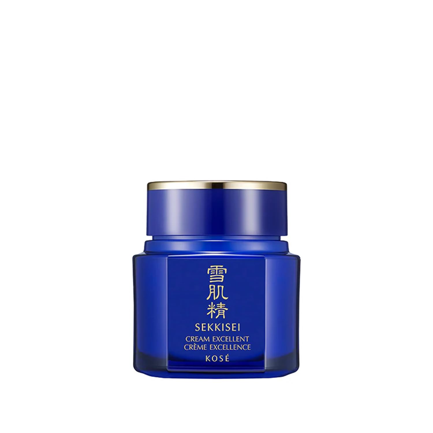SEKKISEI Cream Excellent jar close-up showing rich moisture for dewy skin.