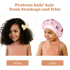 Selalu baby silk bonnet close-up highlights premium fabric quality.
