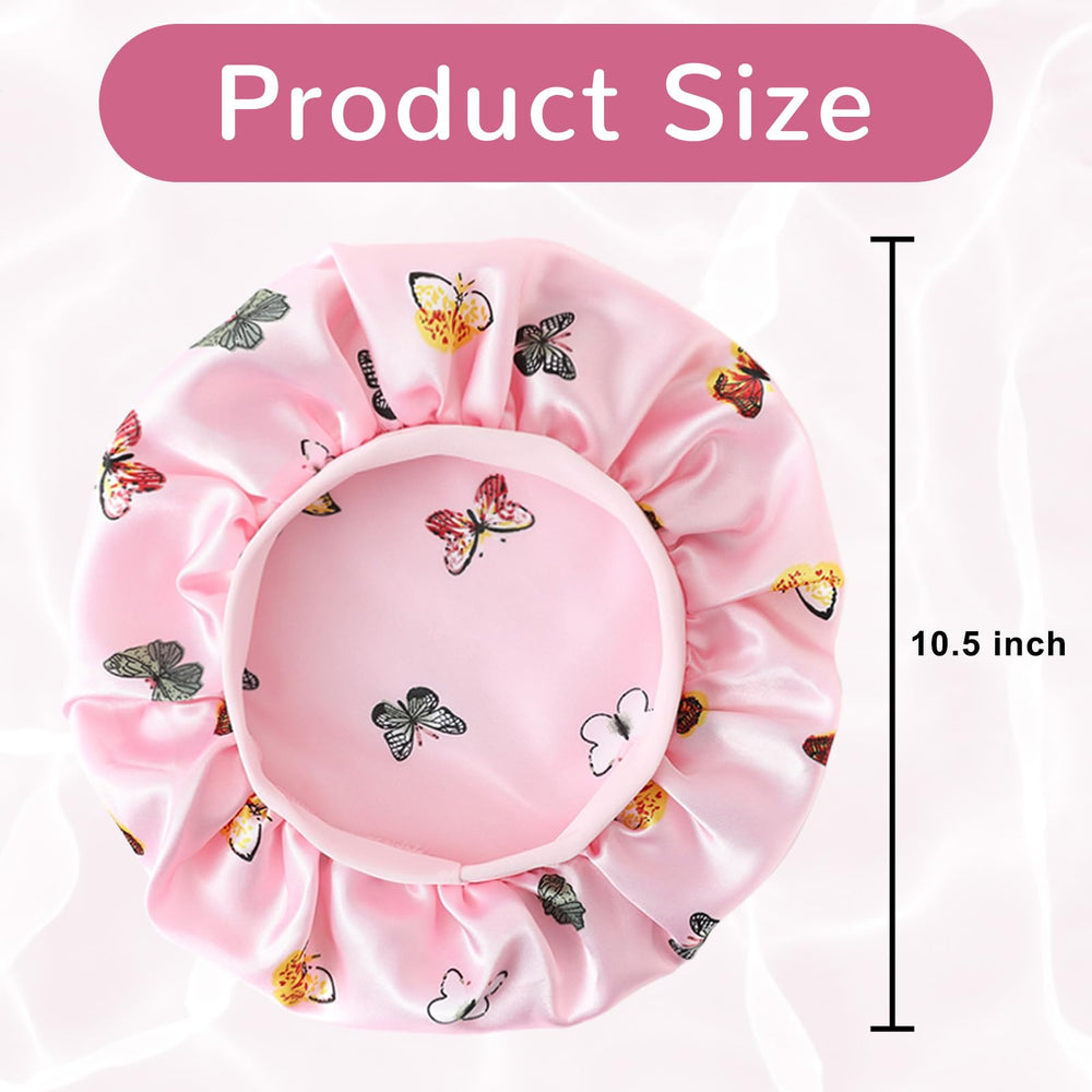 Selalu butterfly-print sleep cap ideal for comfy daily wear and play.
