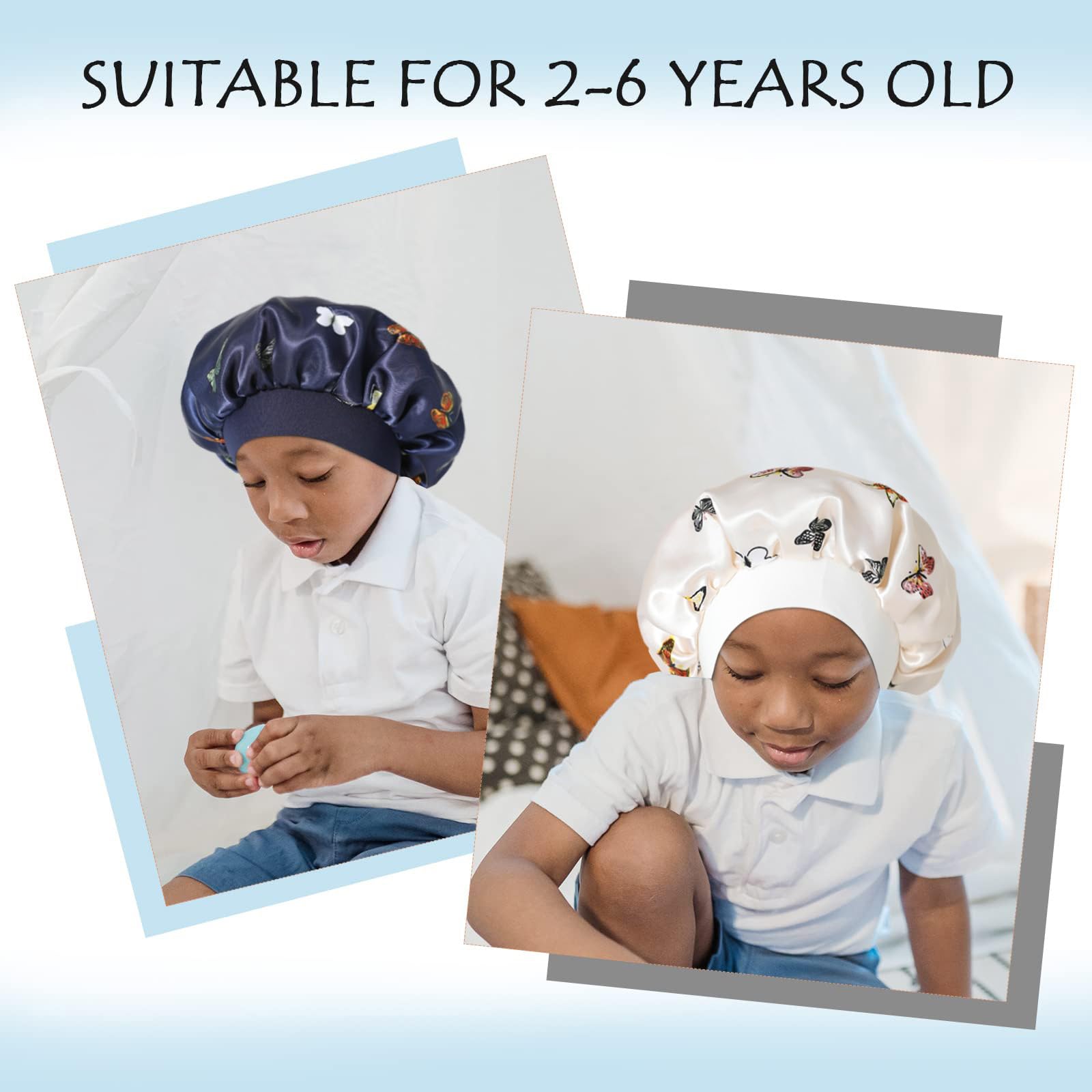 Selalu kids bonnet pack of four colors for versatile daily looks.