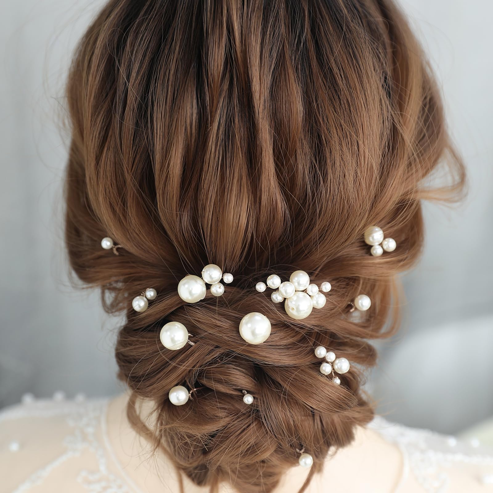 SELFCLOUD bridal hair pin with metal wire for durable, secure placement.