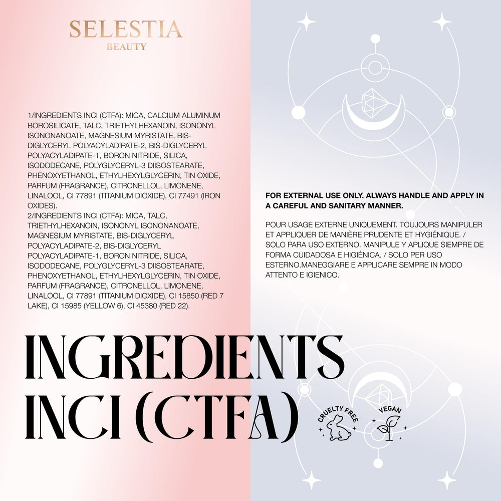 SELESTIA BEAUTY Divine V packaging shows travel-friendly 0.53 oz