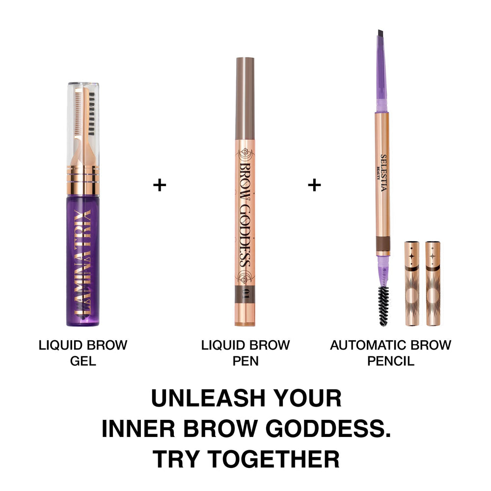 SELESTIA BEAUTY Laminatrix compact 0.17 fl oz bottle for on-the-go touch-ups.