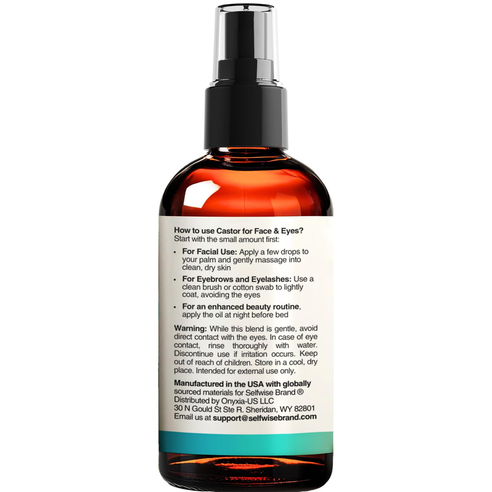 SELFWISE oil texture close-up with natural glow on skin