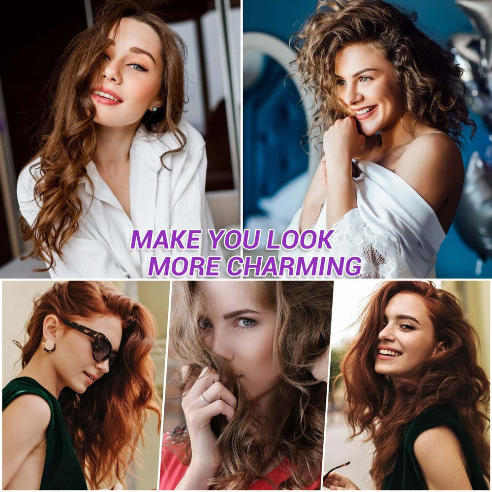 Selizo curls preview showing volume and lift.