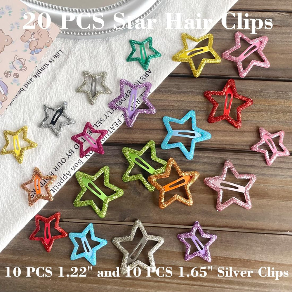 Seneeel close-up star clip showcases secure grip and smooth finish.