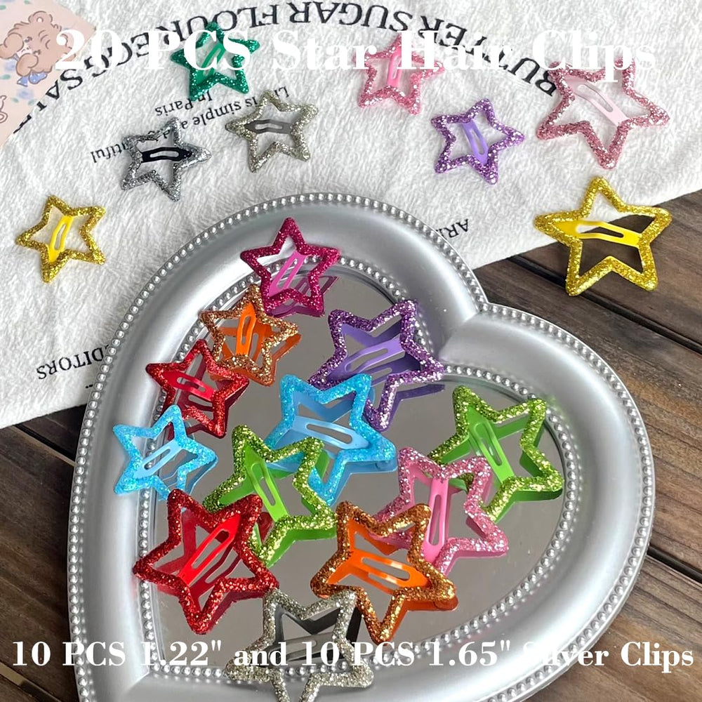 Seneeel star hair barrettes collection elevates outfits with whimsical charm.