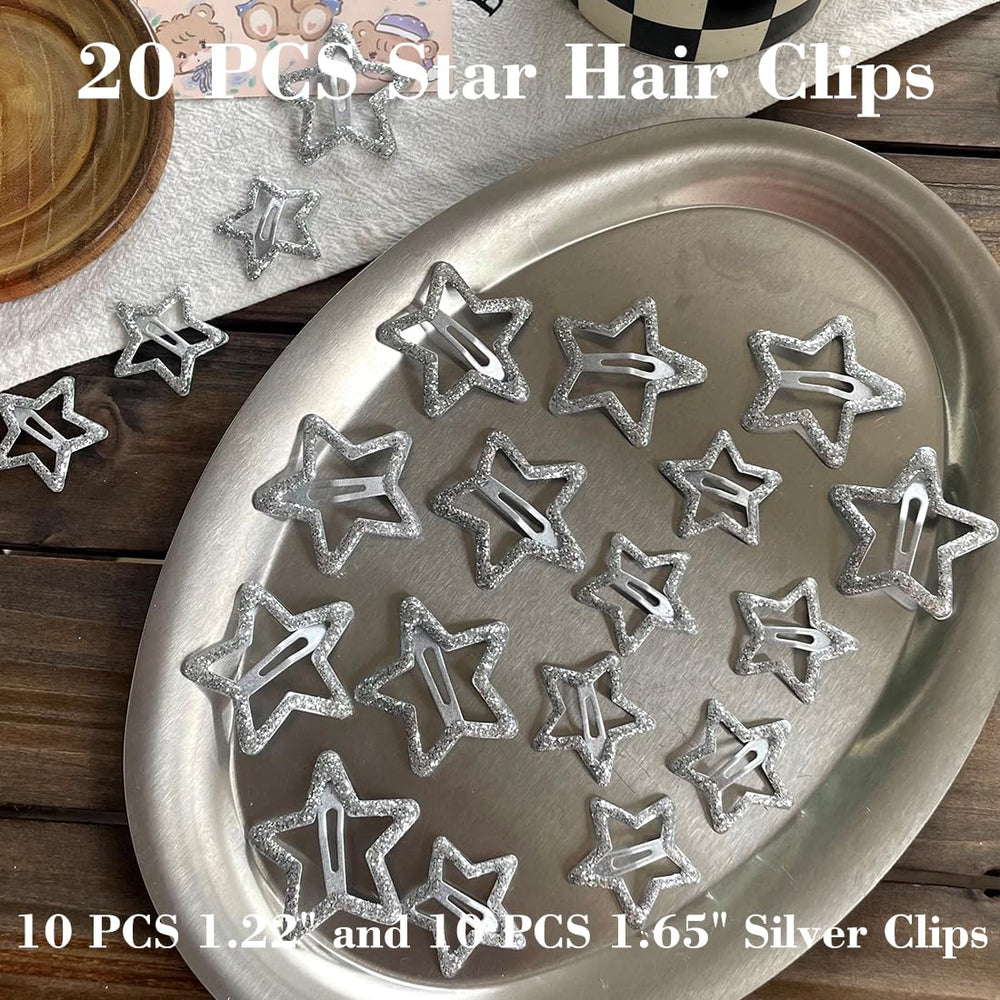 Seneeel star clip stack-and-wear demonstrates versatile styling possibilities.