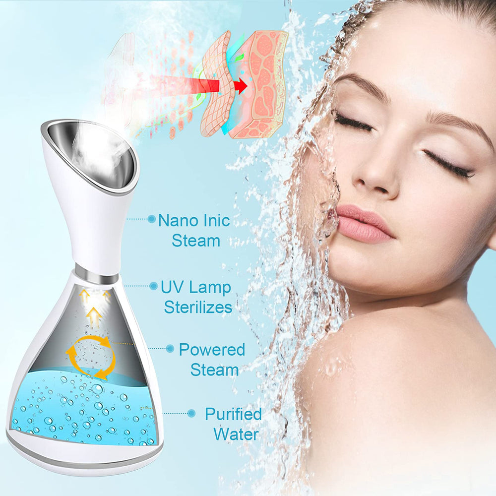 Seneryla home spa experience captures soothing ritual with warm mist and calm ambiance.