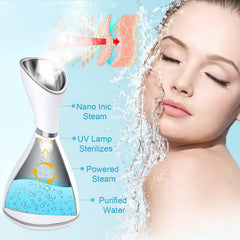 Seneryla home spa experience captures soothing ritual with warm mist and calm ambiance.