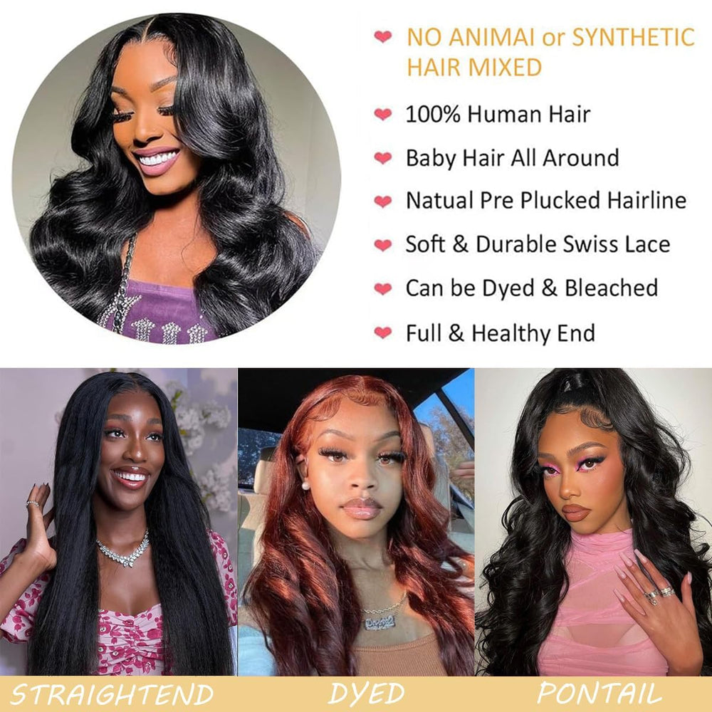 SENSAIRUITE 13x4 wide lace front with realistic parting options