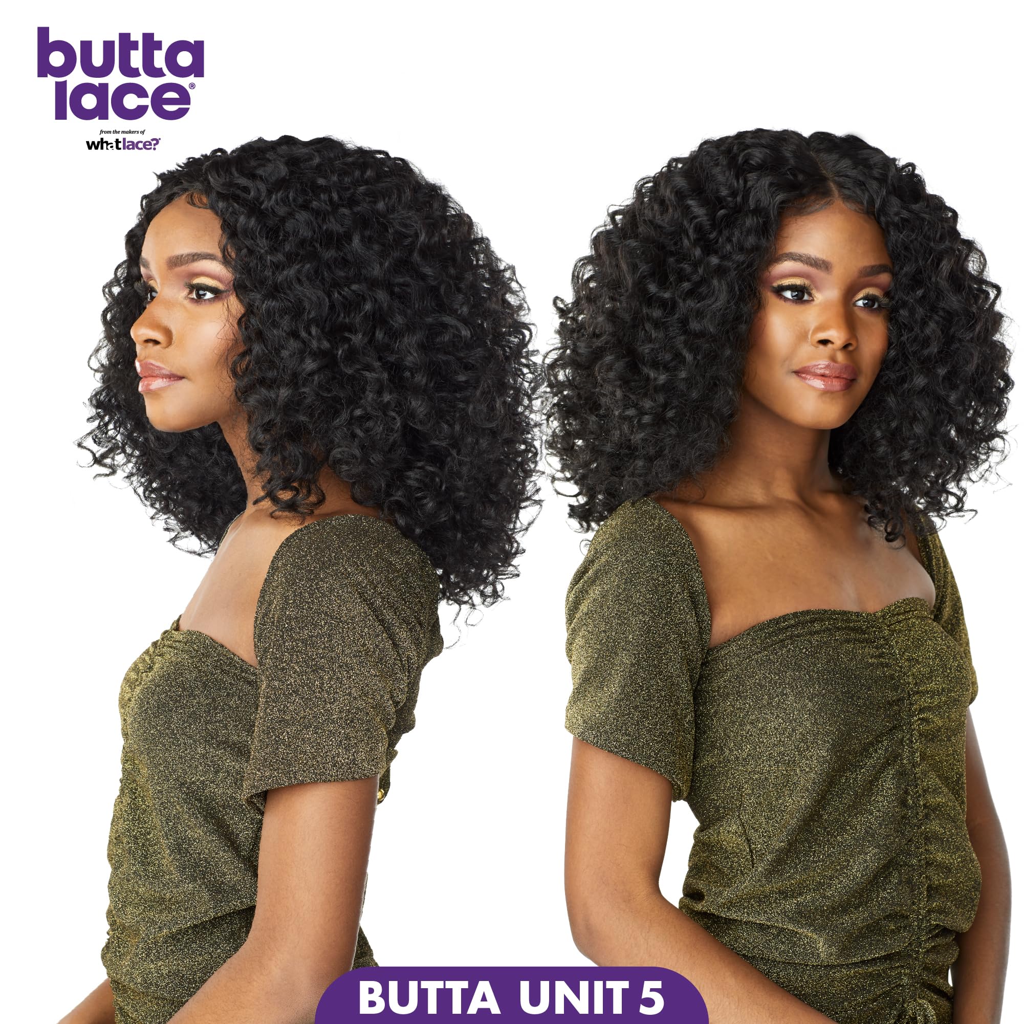 Sensationnel Butta Lace Wig back view reveals full cap and fit
