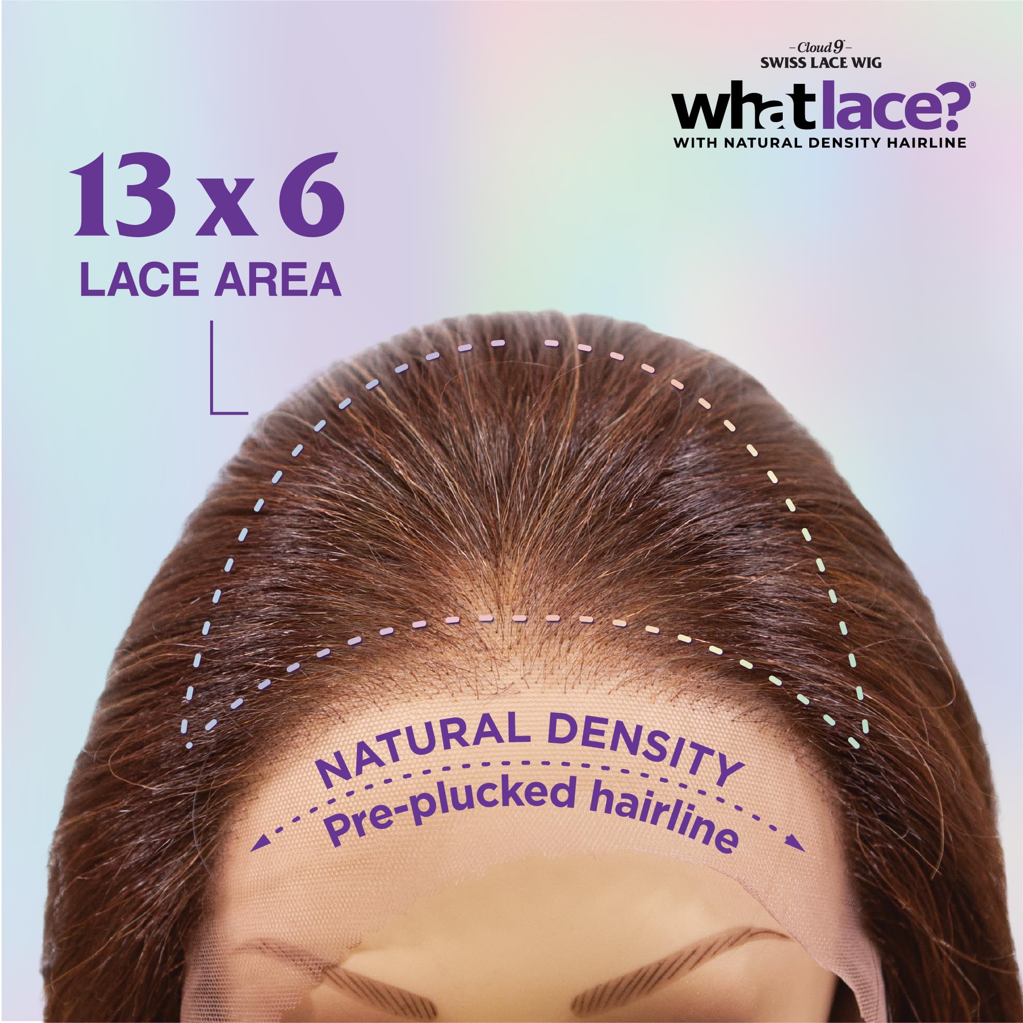 Sensationnel What Lace 13x6 HD lace detail highlights parting realism.