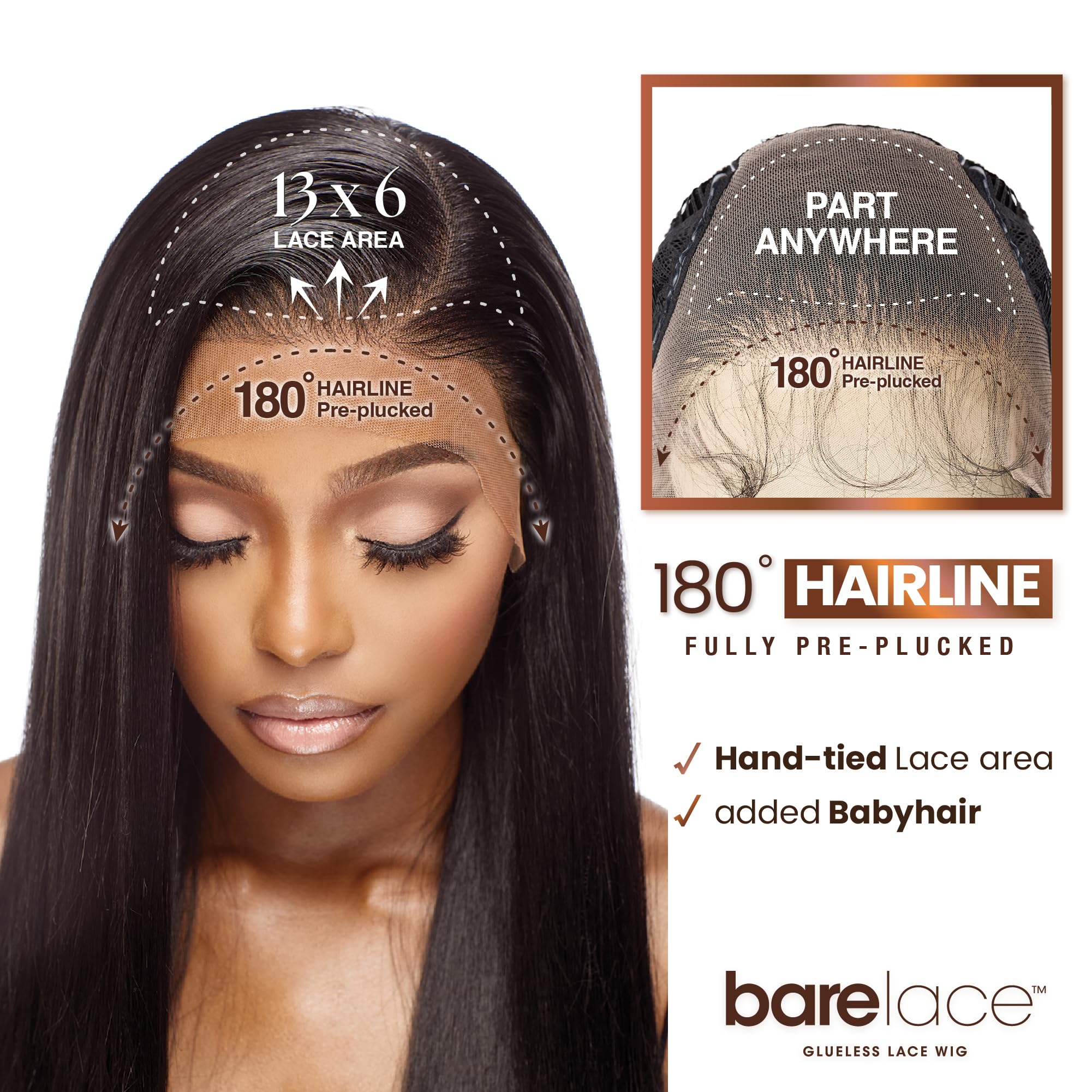 Sensationnel Bare Lace advanced grid thinner lace improves invisibility