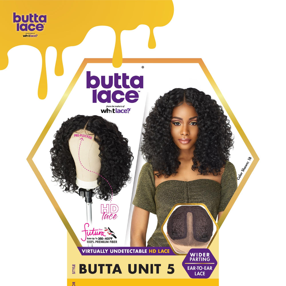 Sensationnel Butta Lace Wigs unit 5 balayage color option sample with vibrant blends
