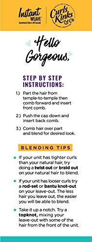Sensationnel Curls Kinksandco texture closeup 3C-4C curl definition