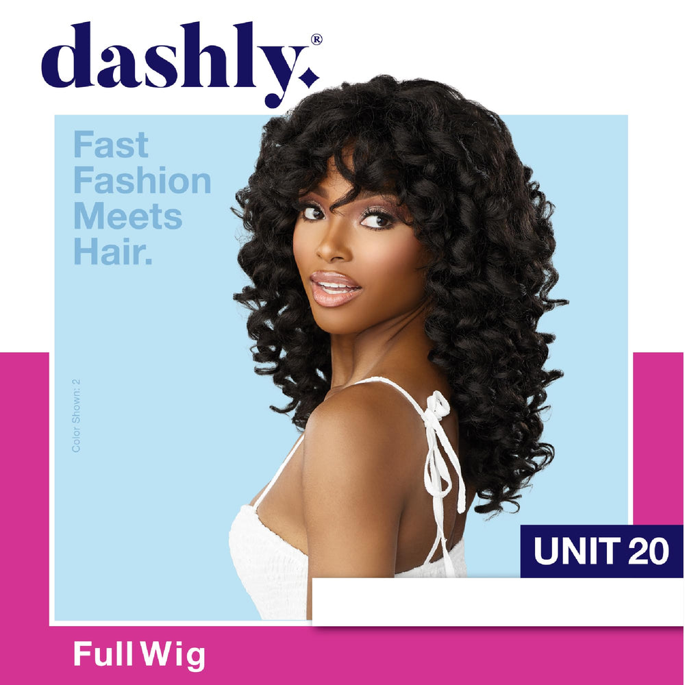 Sensationnel Dashly Wig Unit 20 texture close-up shows ready-to-wear fibers