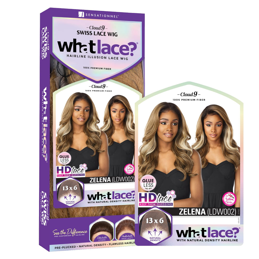 Sensationnel What Lace 13x6 wig density view for natural look.