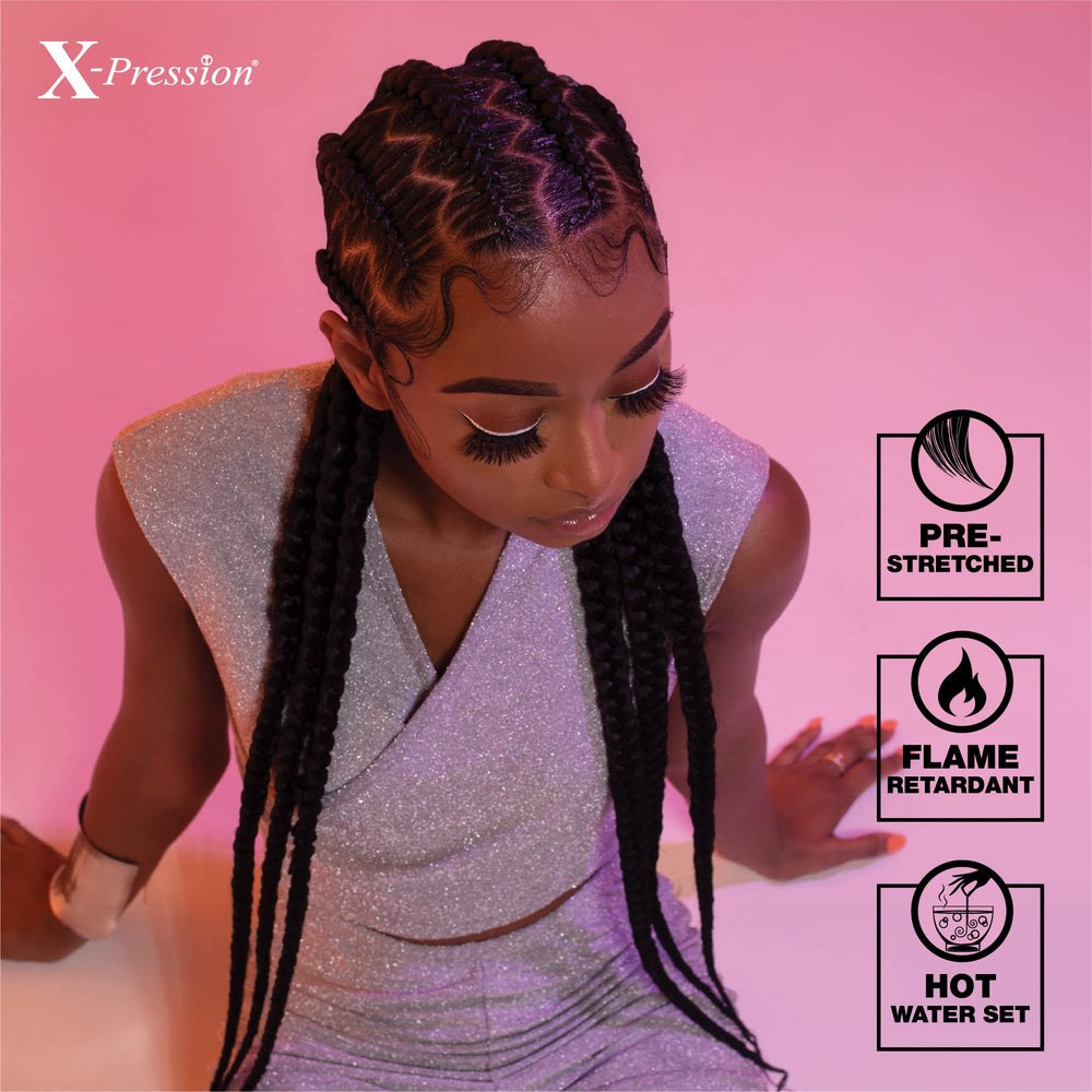 Sensationnel X-pression Afro Twist image showcases bold texture and volume potential