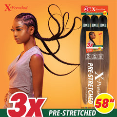 Sensationnel X-pression soft yaki texture closeup emphasizes natural feel