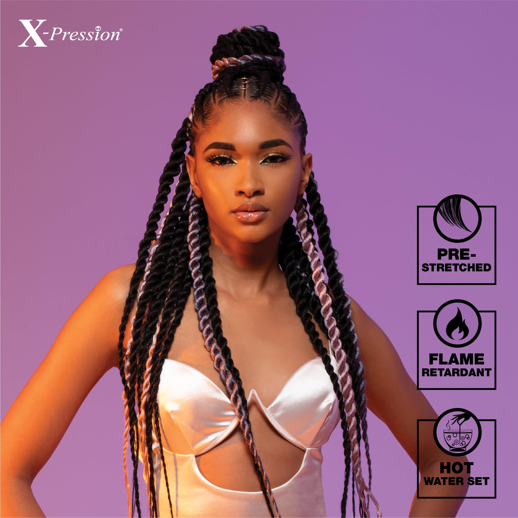 Sensationnel X-PRESSION colores básicos y especiales para combinar tono