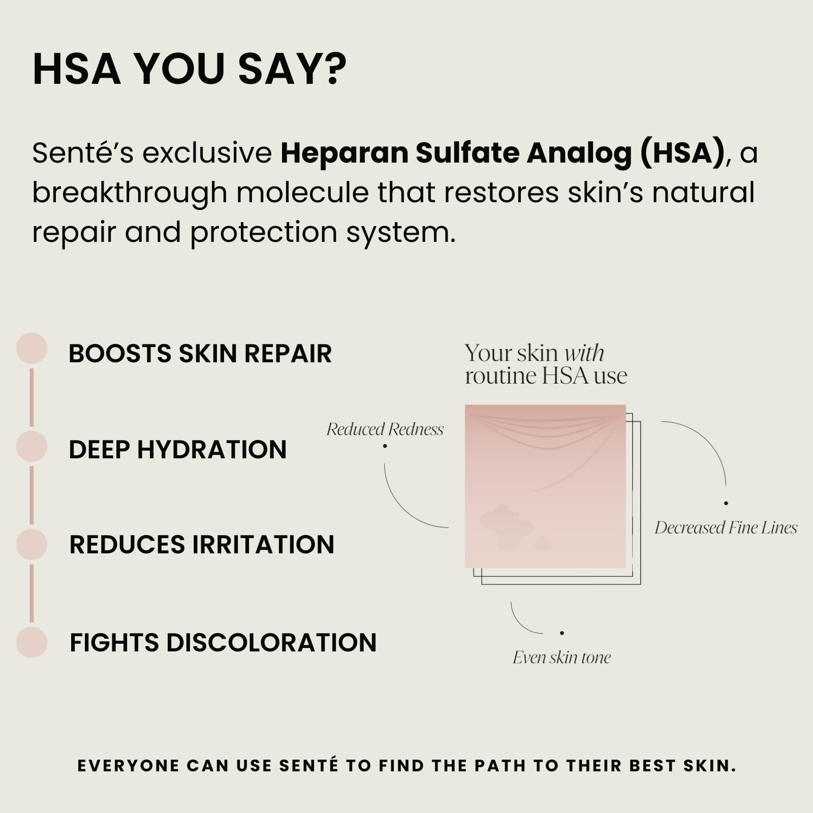 Sente Daily Soothing Cleanser application demonstrates easy daily use for sensitive skin.