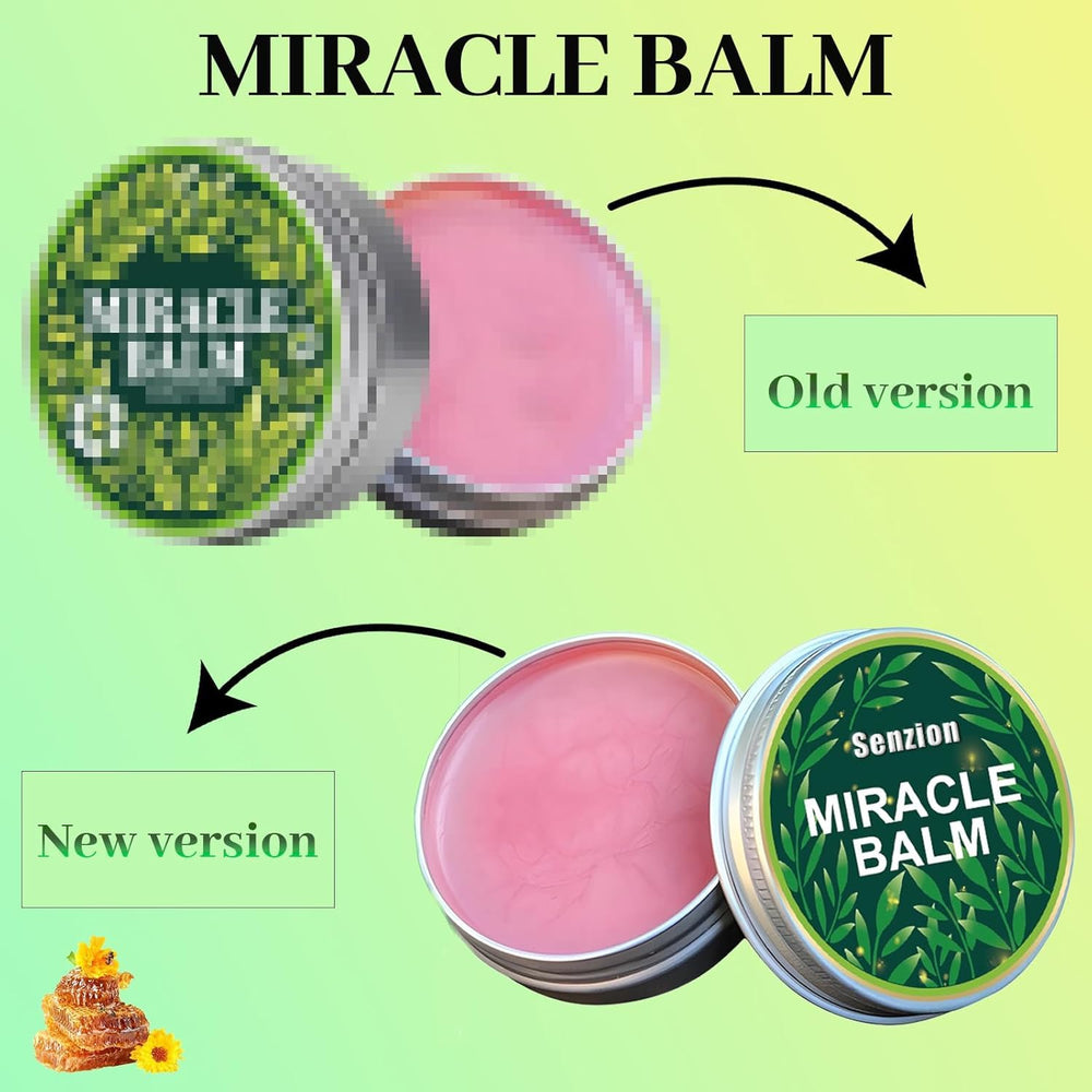Senzion Miracle Balm on back area for deep, comforting relief.