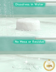SEONNIX shower-steamer menthol-eucalyptus pack 02 close-up, showcasing natural essential oils for soothing mood.