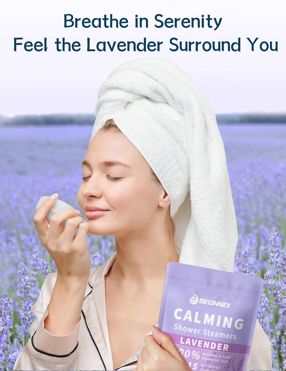 SEONNIX shower steamers travel pack ready for on-the-go relaxation.