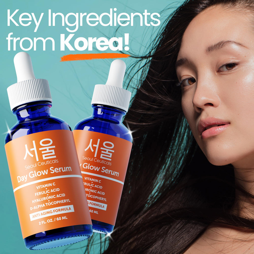 SeoulCeuticals ce-ferulic-acid detail highlighting antioxidant support and brightening.