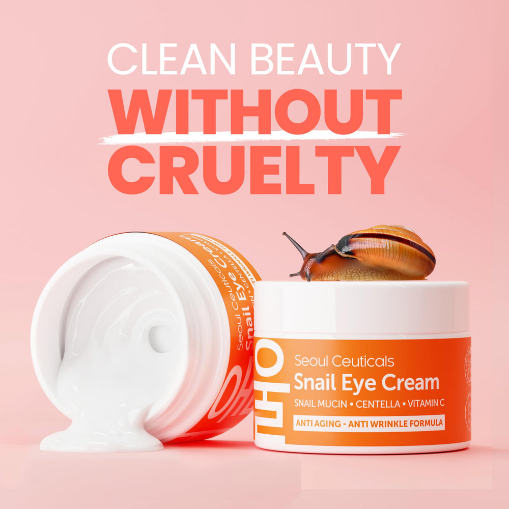 SeoulCeuticals centella asiatica extract closeup suggesting soothing care for under-eye skin