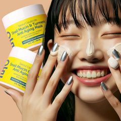 SeoulCeuticals face mask packaging highlighting premium Korean skincare