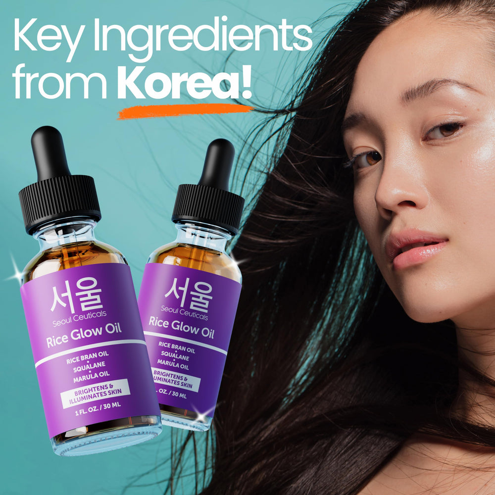 SeoulCeuticals rice bran oil paraben-free sulfate-free supports clean Korean skincare routine.