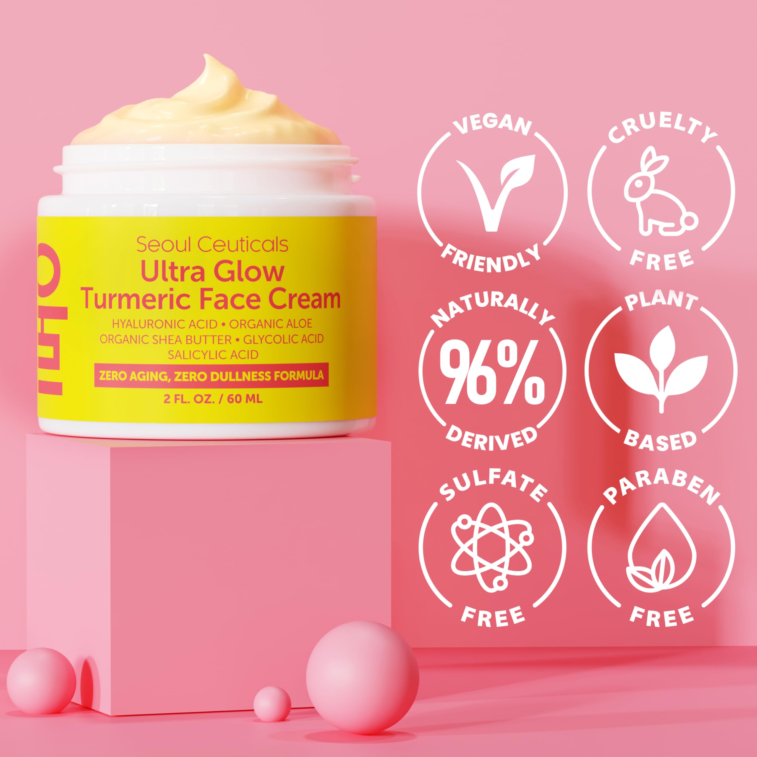 SeoulCeuticals Korean skincare routine integration shown with this unscented moisturizer.