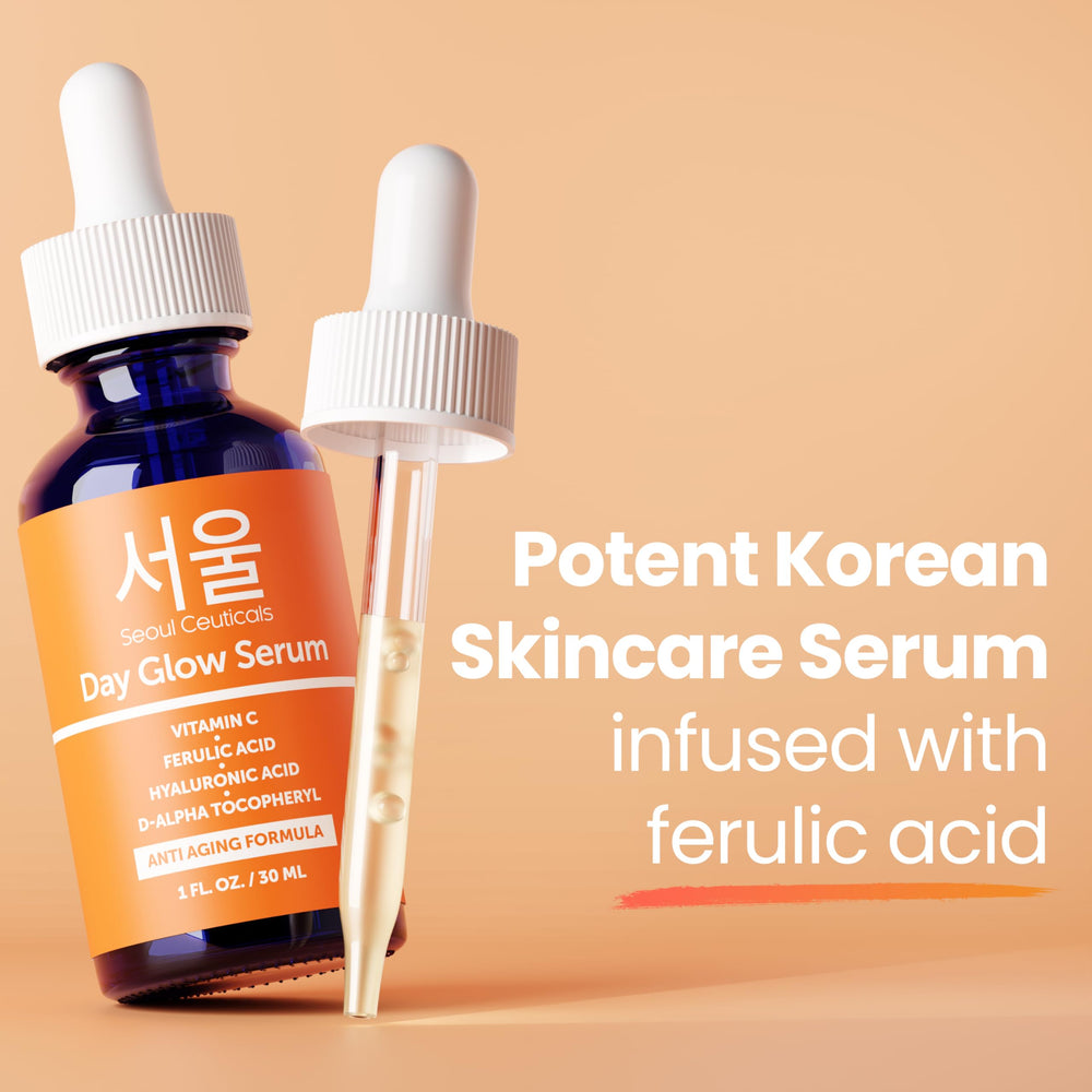 SeoulCeuticals makeup-base friendly scene shows flawless under makeup.