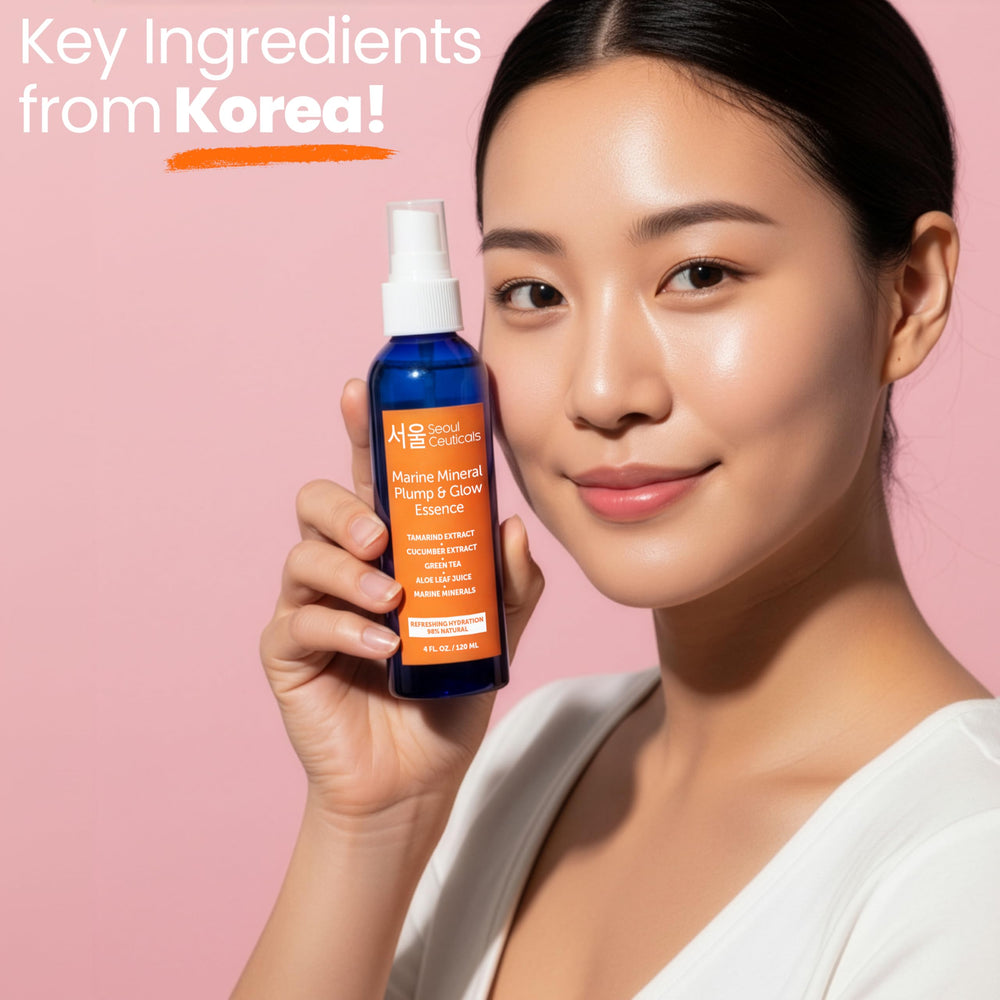 SeoulCeuticals organic aloe hydration drops emphasize soothing moisture and comfortable skin