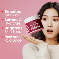 SeoulCeuticals snail mucin cream jar showing rich texture for hydration and radiance