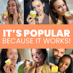 SeoulCeuticals Turmeric Cream ingredients: shea, aloe, and hyaluronic blend.
