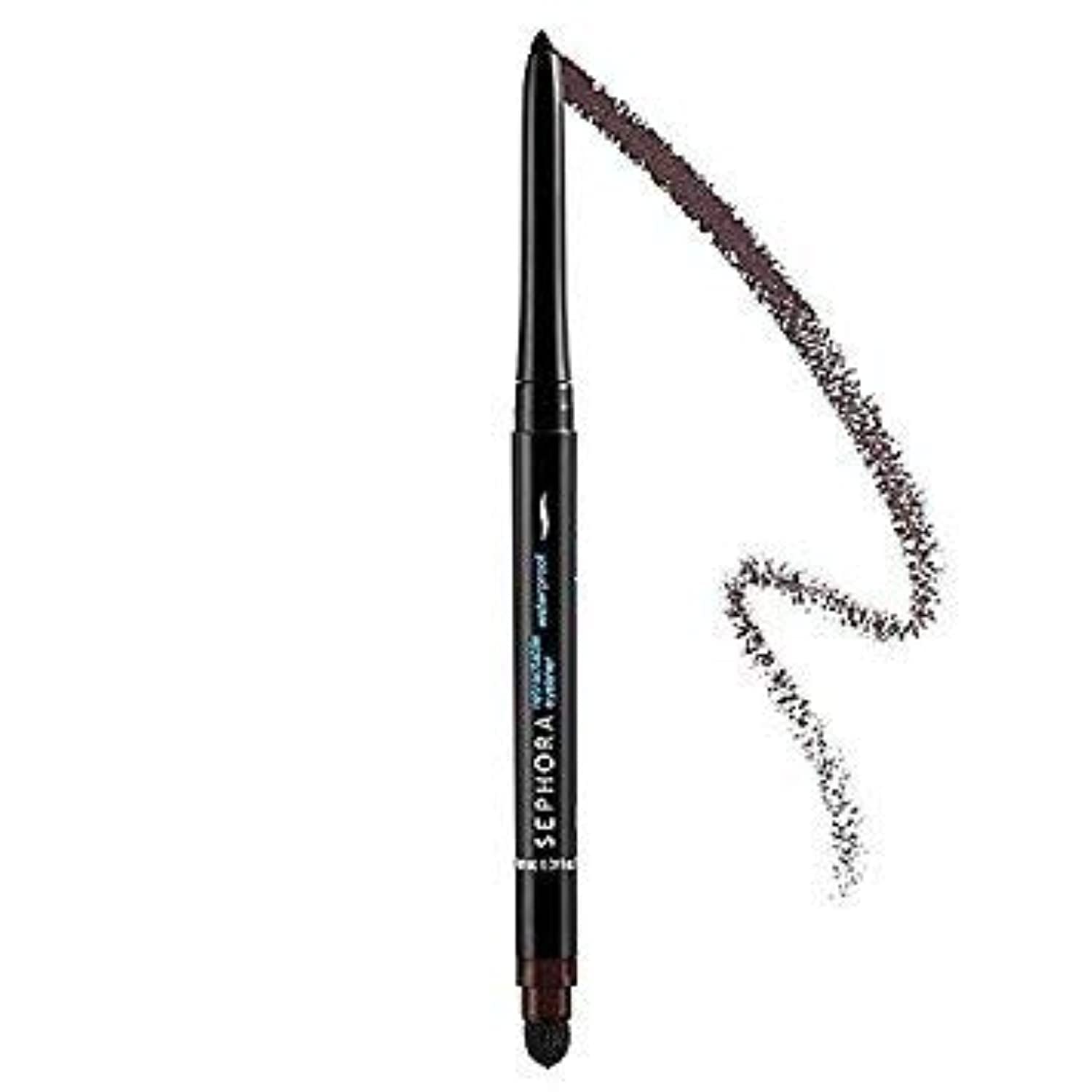 SEPHORA COLLECTION retractable eyeliner is waterproof with a smudge tip for customizable all-day looks.