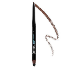SEPHORA COLLECTION Retractable Waterproof Eyeliner 08 Brown cap close-up for precise definition