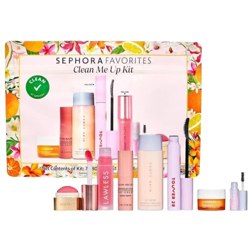 SEPHORA Favorites six-piece set packaging—gift-ready display for a curated makeup and skincare mix.