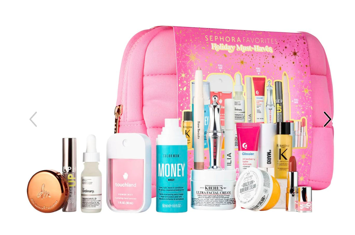 SEPHORA Favorites Holiday Must Haves gift set highlights bestselling items for gifting.