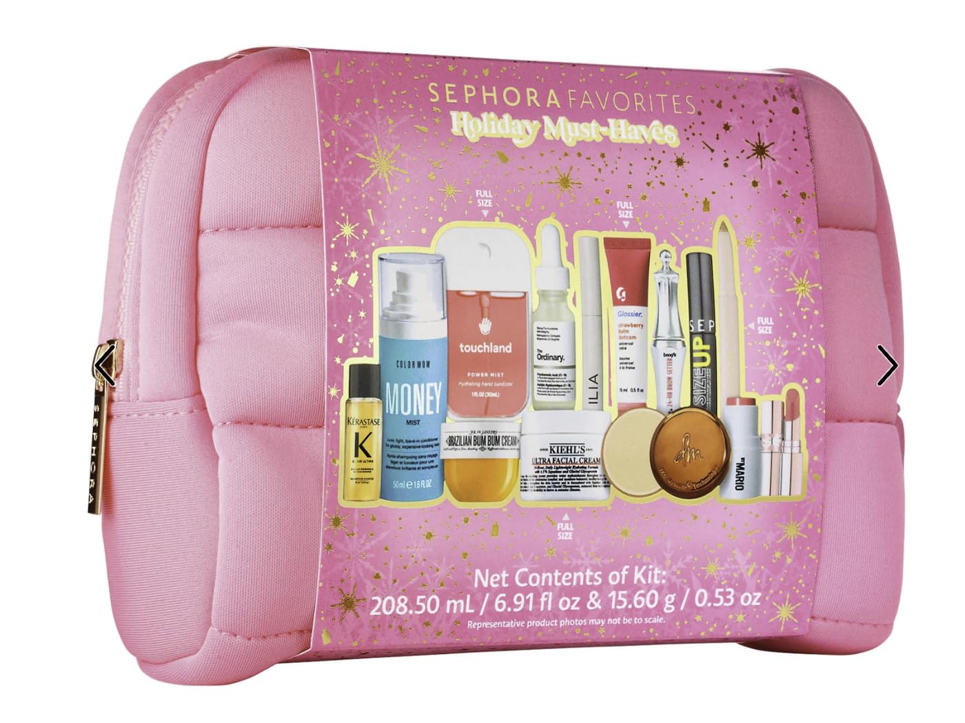 SEPHORA Favorites Holiday Must Haves unboxing reveals makeup and skincare variety.