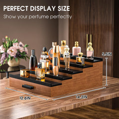 Sephyroth 5-tier organizer shows drawer with dividers, keeping small items neatly organized.