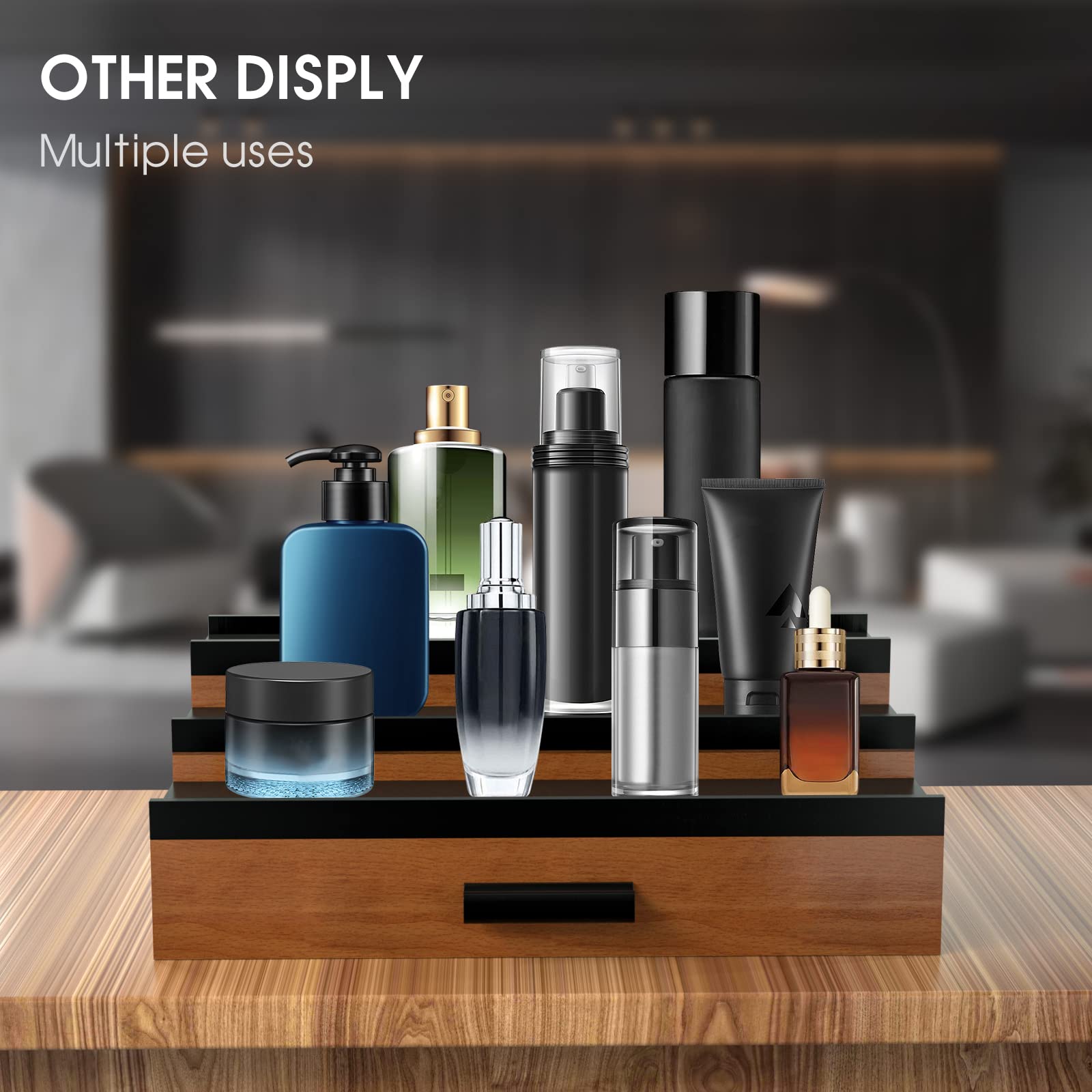 Sephyroth dressing table setup elevates your grooming space with style.