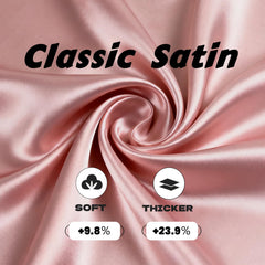 SERENADE satin-protection fabric image highlights reduced friction for smoother, shinier hair overnight