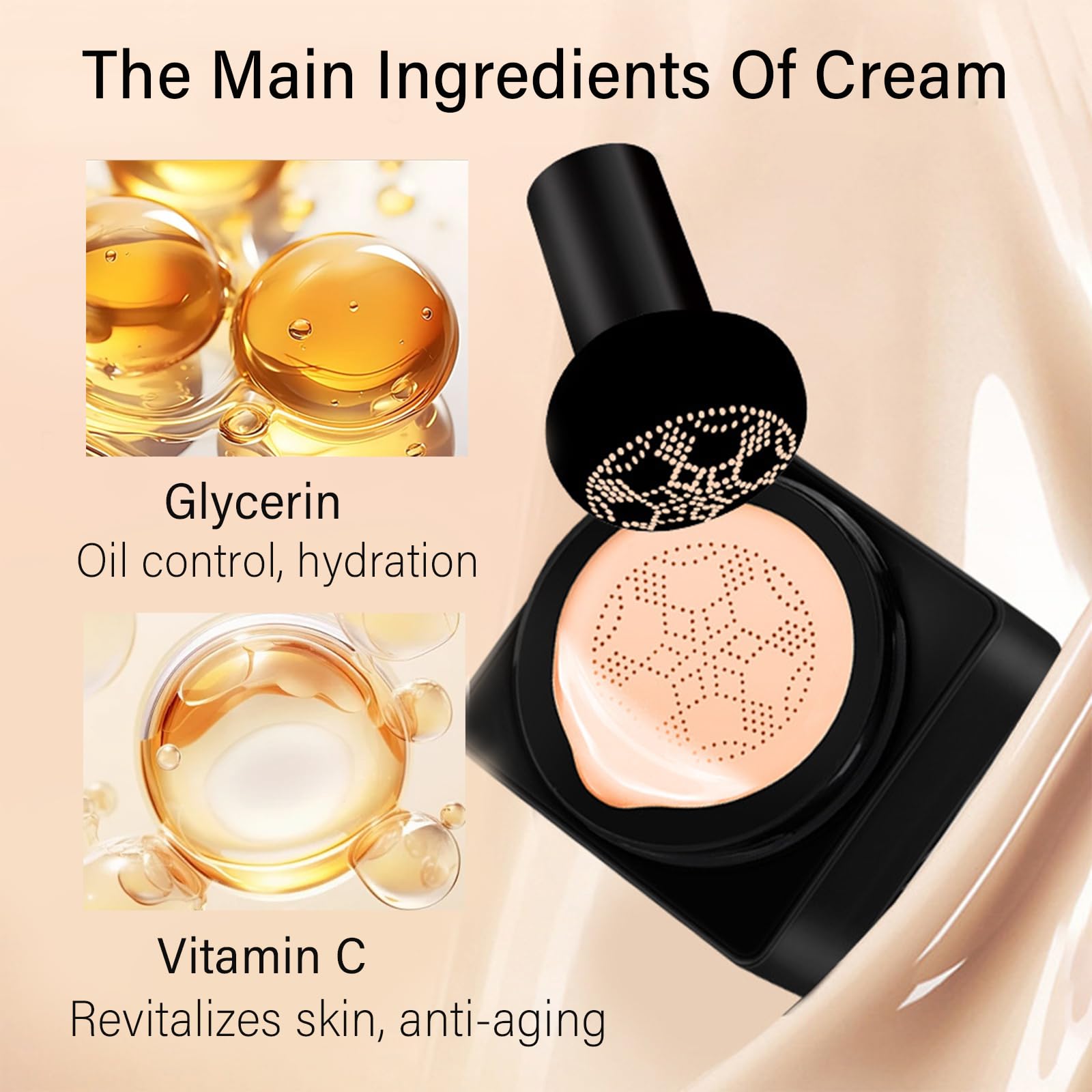 SerentiaElixir BB Cream skin-nourishing formula with botanical extracts for texture