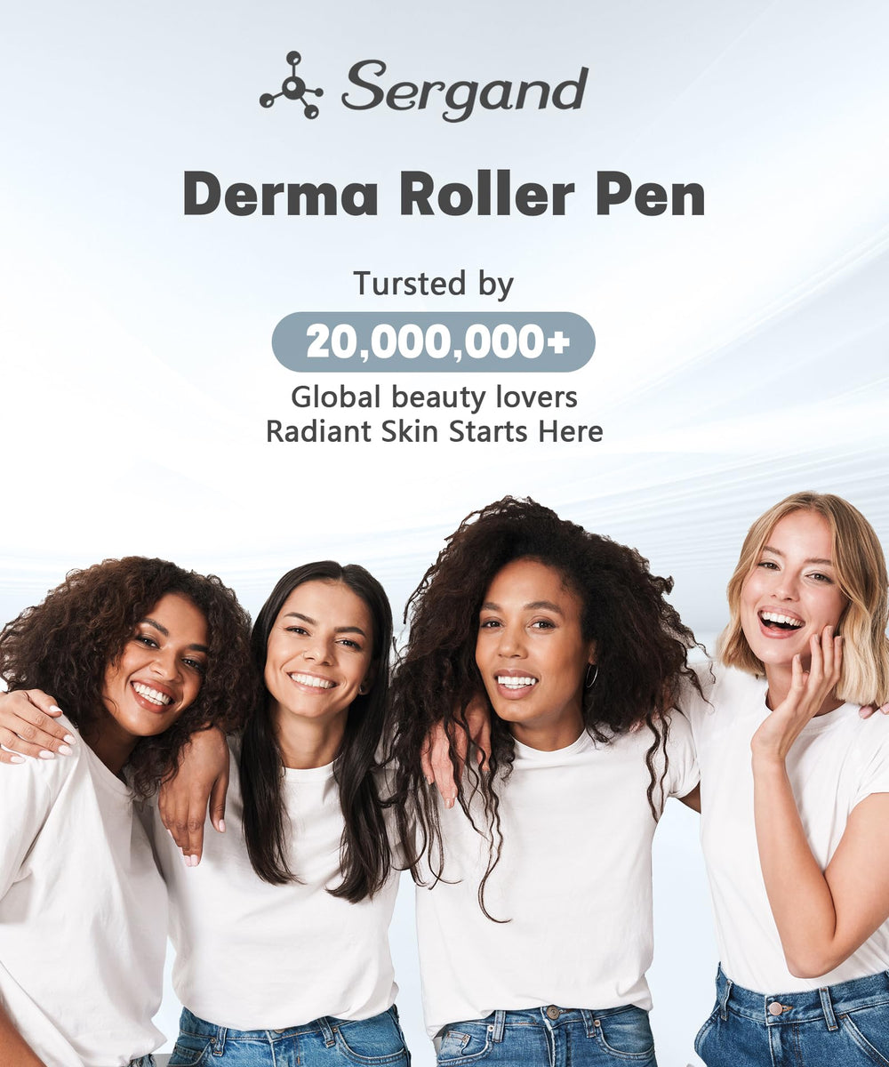 Sergand derma roller pen lightweight design makes it easy to carry